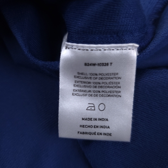 New Bohera Embroidered Blue Blouse Sz L - Picture 7 of 9